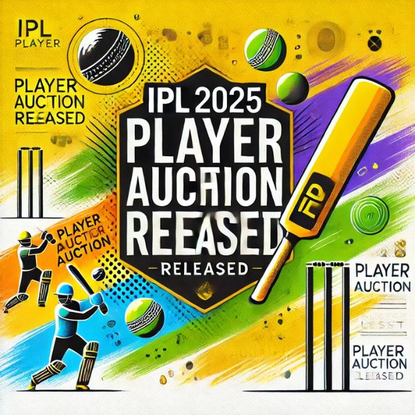 IPL 2025 Player Auction List Released