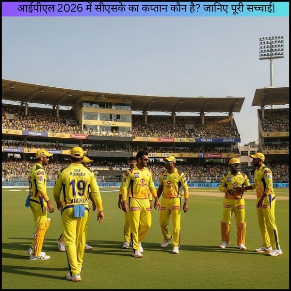 आईपीएल 2026 में सीएसके का कप्तान कौन है? जानिए पूरी सच्चाई|