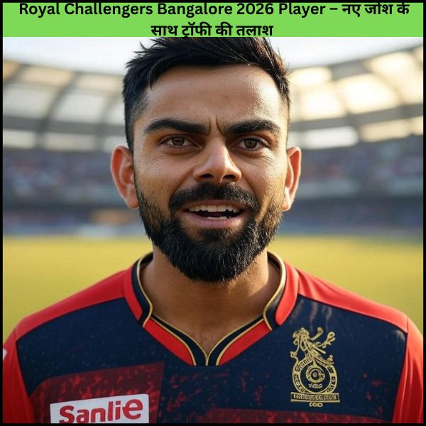 Royal Challengers Bangalore 2026 Player – नए जोश के साथ ट्रॉफी की तलाश