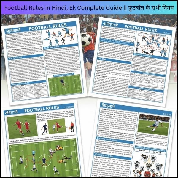 Football Rules in Hindi, Ek Complete Guide || फुटबॉल के सभी नियम