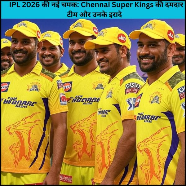  IPL 2026 की नई चमक: Chennai Super Kings की दमदार टीम और उनके इरादे