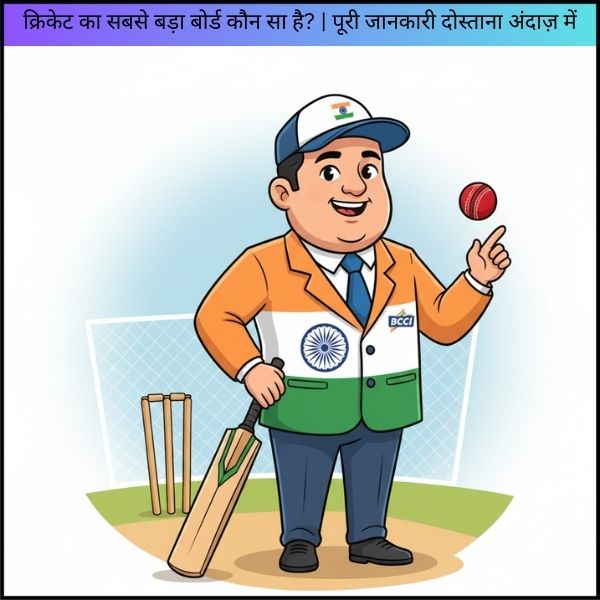 क्रिकेट का सबसे बड़ा बोर्ड कौन सा है? | पूरी जानकारी दोस्ताना अंदाज़ में