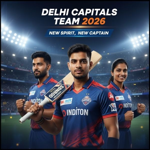 Delhi Capitals Team 2026 – नए जोश, नए कप्तान और नई उम्मीदें