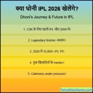 क्या धोनी IPL 2026 खेलेंगे